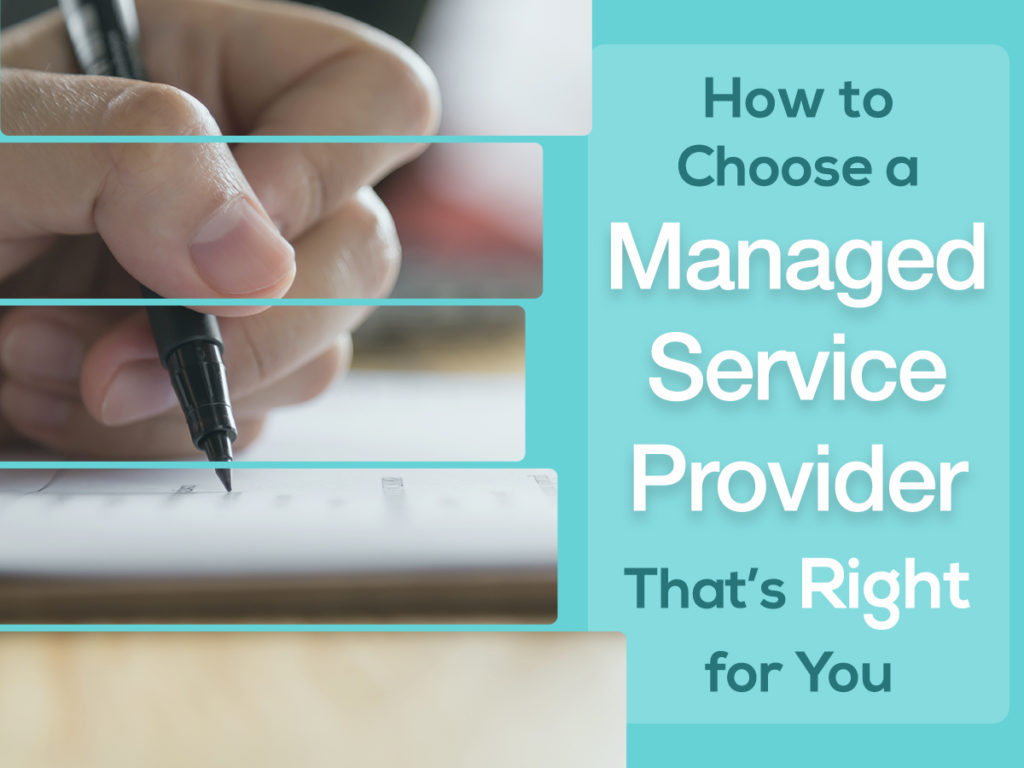 right Managed IT Service provider for your business